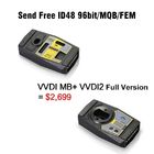 Xhorse VVDI MB Tool + VVDI2 Full Version including OBD48 + 96bit 48 Clone + MQB + BMW FEM/BDC Free Shipping