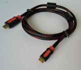10.2 Gbps High Speed HDMI To Mini HDMI Kabel With Two Ferrite Cores 1080p HDMI Cables