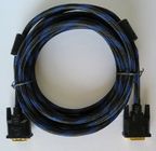 DVI Cable 30/28/26AWG Black With Gold Platerd Connector 10.2Gbps 3D 1080p HDMI Cables