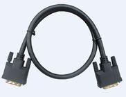 DVI Cable 30/28/26AWG Black With Gold Platerd Connector 10.2Gbps 3D 1080p HDMI Cables
