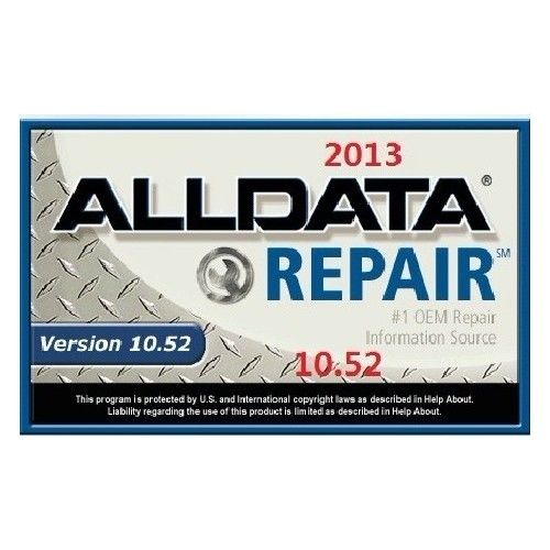 Repair data ALLDATA 2013.10.53 Automotive Diagnostic Software