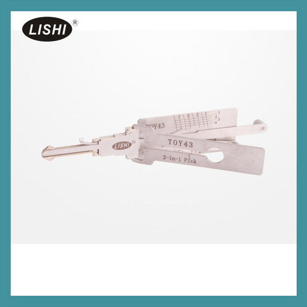 LISHI Toyota TOY43R Auto Locksmith Tools 2-in-1 8 Pin Auto Pick and Decoder