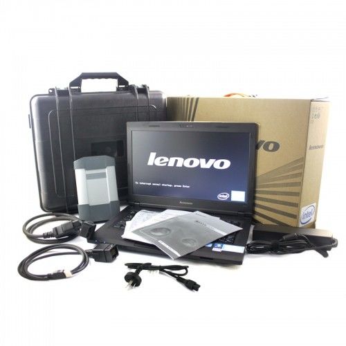 V12.1 Auto Diagnostic Tools , Scanner VCX Porsche Piwis Tester II With Lenovo E49AL Laptop