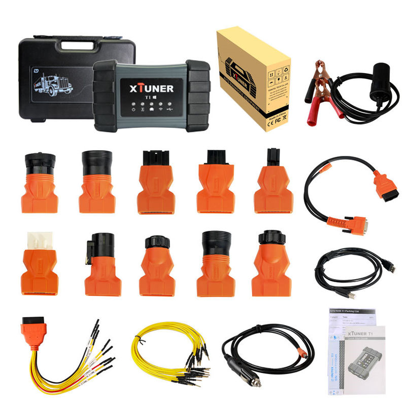XTUNER T1 Truck Diagnostic Tool , Heavy Duty Intelligent Diagnostic Tool Support WIFI