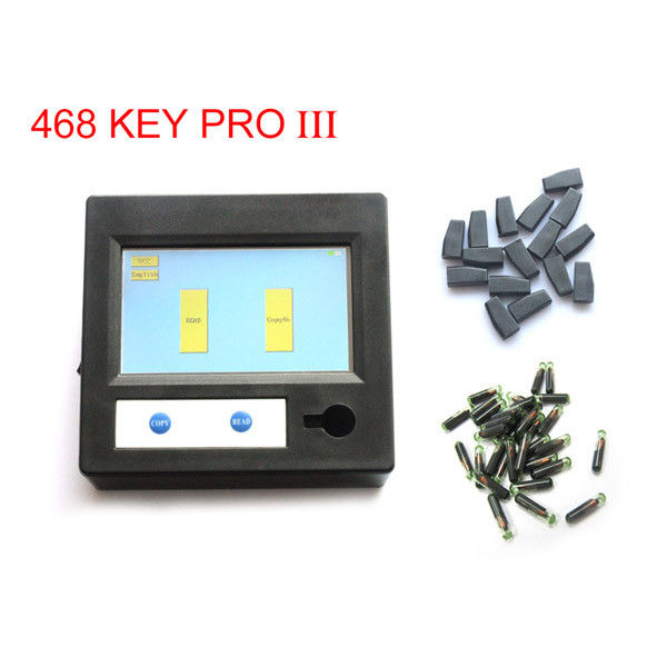 468 KEY PRO III Car Key Programmer ID46 Copy Chips With English Language