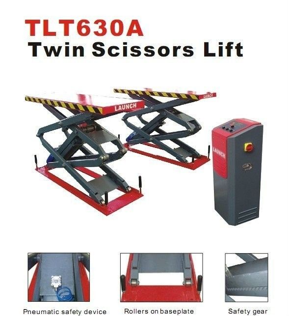 3T TLT630A Double Scissor Car Lift Auto Workshop Equipment