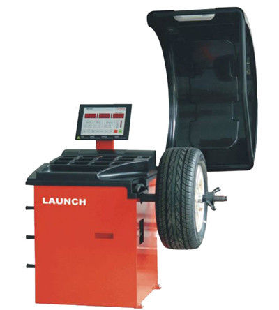 Automatic Auto Workshop Equipment , High Precision Static / Dynamic Wheel Balance Machine