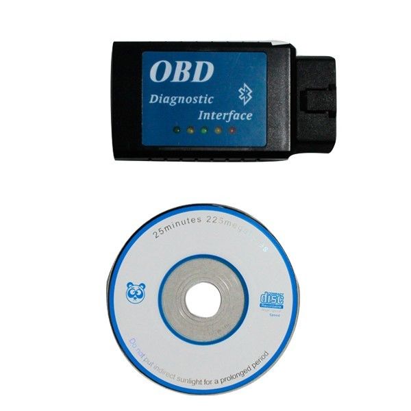 CAN BUS CD Drive EOBD OBDII Scan ELM327 Bluetooth Device