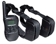 300m Remote Pet Training Collar For 2 Dogs With LCD Display &amp; LED Light