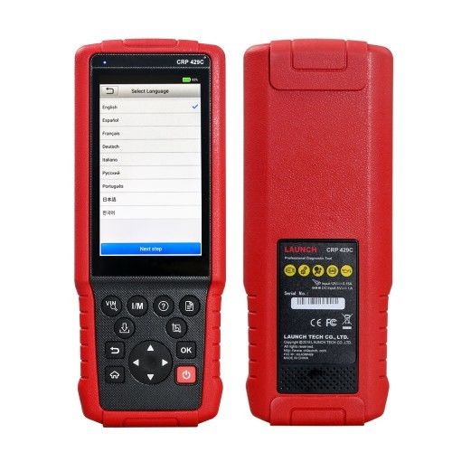 CRP 429C OBD2 Code Scanner Auto Diagnostic Tool LAUNCH X431 CRP429C For Engine/ABS/SRS/AT
